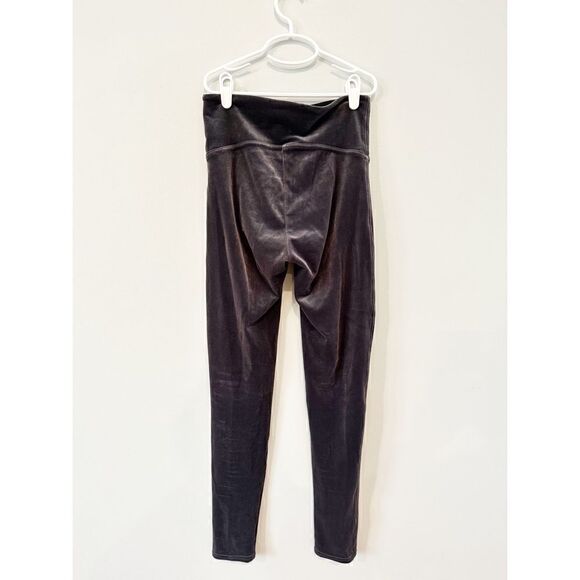Spanx luxe velour high waisted leggings silver chrome - Picture 3 of 5